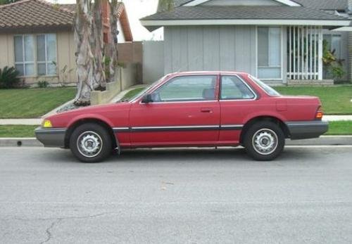 Photo Image Gallery & Touchup Paint: Honda Prelude in Dominican Red   (R46)  YEARS: 1983-1984