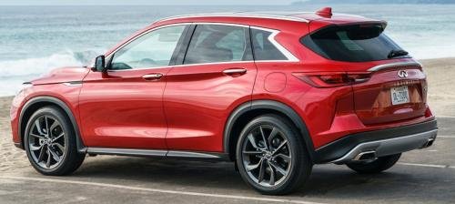 Photo Image Gallery & Touchup Paint: Infiniti Qx50 in Dynamic Sunstone Red  (NBA)  YEARS: 2019-2019
