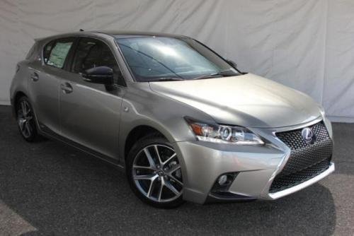 Photo of a 2016-2017 Lexus CT in Obsidian Roof on Atomic Silver (paint color code 2MN
