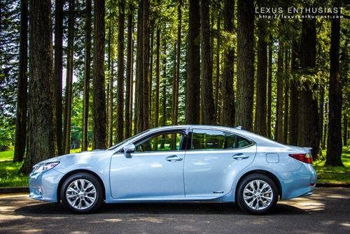 Photo Image Gallery & Touchup Paint: Lexus ES in Cerulean Blue Metallic  (8U9)  YEARS: 2013-2014