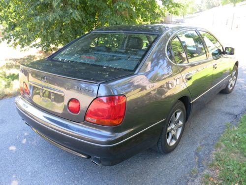 Photo Image Gallery & Touchup Paint: Lexus GS in Graphite Gray Pearl  (1C6)  YEARS: 2002-2003