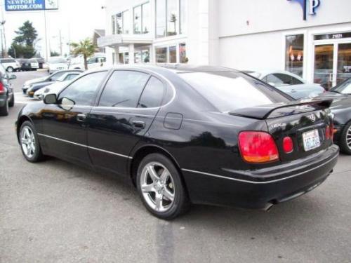 Photo Image Gallery & Touchup Paint: Lexus GS in Black Onyx   (202)  YEARS: 1998-2005