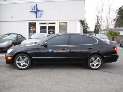 Photo Image Gallery & Touchup Paint: Lexus GS in Black Onyx   (202)  YEARS: 1998-2005