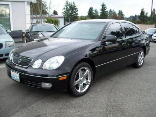 Photo Image Gallery & Touchup Paint: Lexus GS in Black Onyx   (202)  YEARS: 1998-2005