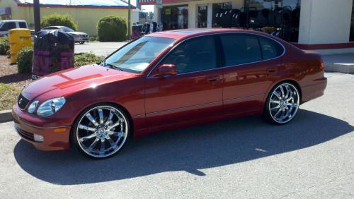 Photo Image Gallery & Touchup Paint: Lexus GS in Cinnabar Pearl   (3N1)  YEARS: 1998-2002