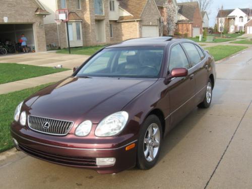 Photo Image Gallery & Touchup Paint: Lexus GS in Black Cherry Pearl  (3P2)  YEARS: 2001-2005