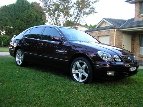 Photo Image Gallery & Touchup Paint: Lexus GS in Black Cherry Pearl  (3P2)  YEARS: 2001-2005