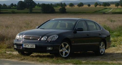 Photo Image Gallery & Touchup Paint: Lexus GS in Blue Onyx Pearl  (8P8)  YEARS: 2001-2005