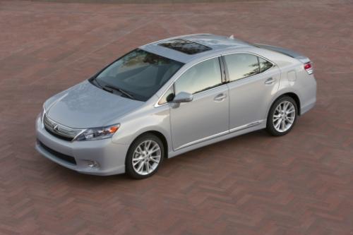 Photo Image Gallery & Touchup Paint: Lexus HS in Silver Opal Mica  (1H0)  YEARS: 2010-2012