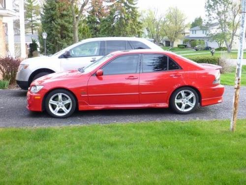 Photo Image Gallery & Touchup Paint: Lexus IS in Absolutely Red   (3P0)  YEARS: 2002-2005