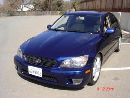 Photo Image Gallery & Touchup Paint: Lexus IS in Indigo Ink Pearl  (8P4)  YEARS: 2004-2005