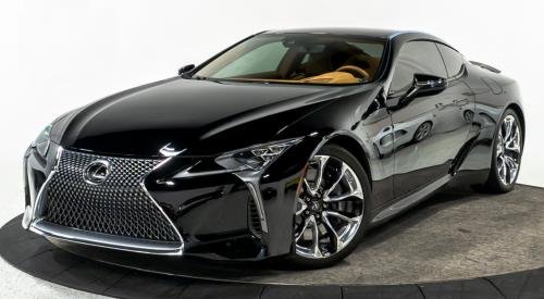 Photo of a 2019-2021 Lexus LC in Obsidian (paint color code 212