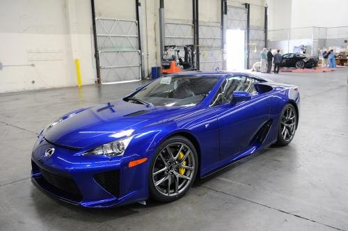 Photo Image Gallery & Touchup Paint: Lexus Lfa in Pearl Blue   (8V8)  YEARS: 2012-2012