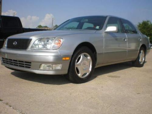 Photo Image Gallery & Touchup Paint: Lexus LS in Alpine Silver Metallic  (199)  YEARS: 1995-2000
