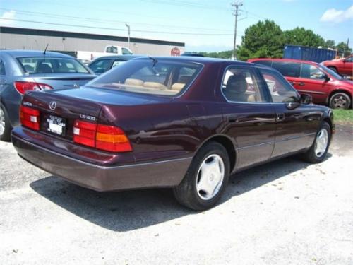 Photo Image Gallery & Touchup Paint: Lexus LS in Baroque Red Metallic  (3M9)  YEARS: 1998-2000