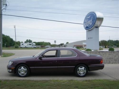 Photo Image Gallery & Touchup Paint: Lexus LS in Baroque Red Metallic  (3M9)  YEARS: 1998-2000