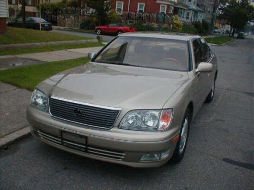 Photo of a 2000 Lexus LS in Burnished Gold Metallic (paint color code 4P2