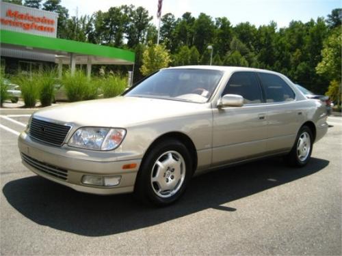 Photo Image Gallery & Touchup Paint: Lexus LS in Burnished Gold Metallic  (4P2)  YEARS: 2000-2000