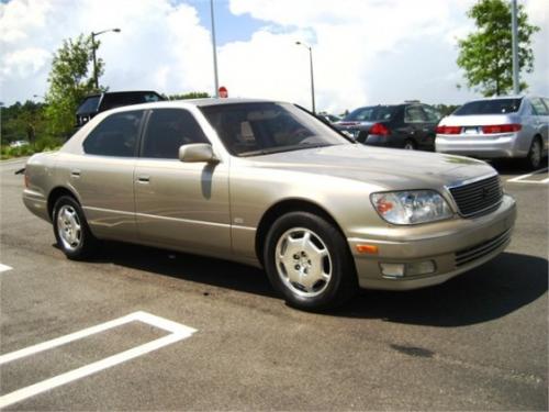 Photo Image Gallery & Touchup Paint: Lexus LS in Burnished Gold Metallic  (4P2)  YEARS: 2000-2000