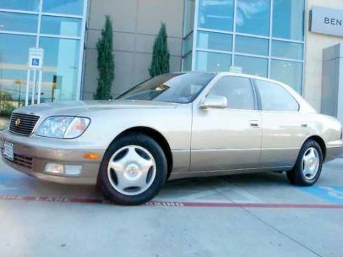 Photo Image Gallery & Touchup Paint: Lexus LS in Mystic Gold Metallic  (4P7)  YEARS: 1999-2000
