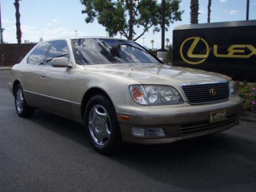 Photo Image Gallery & Touchup Paint: Lexus LS in Mystic Gold Metallic  (4P7)  YEARS: 1999-2000