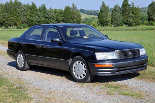 Photo Image Gallery & Touchup Paint: Lexus LS in Star Sapphire Pearl  (8L1)  YEARS: 1995-1997