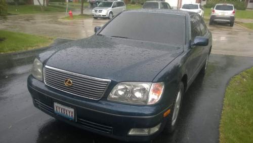 Photo Image Gallery & Touchup Paint: Lexus LS in Atlantis Blue Mica  (8L4)  YEARS: 1998-2000