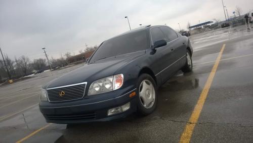 Photo Image Gallery & Touchup Paint: Lexus LS in Atlantis Blue Mica  (8L4)  YEARS: 1998-2000