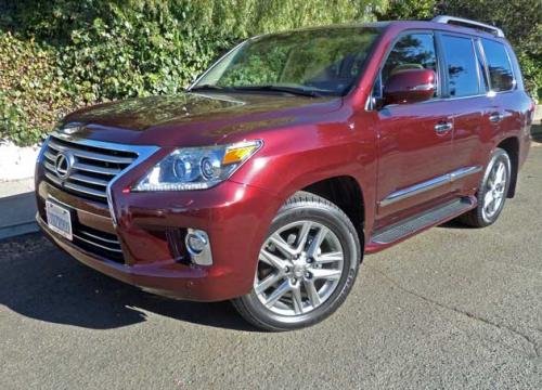 Photo Image Gallery & Touchup Paint: Lexus LX in Claret Mica   (3S0)  YEARS: 2014-2014