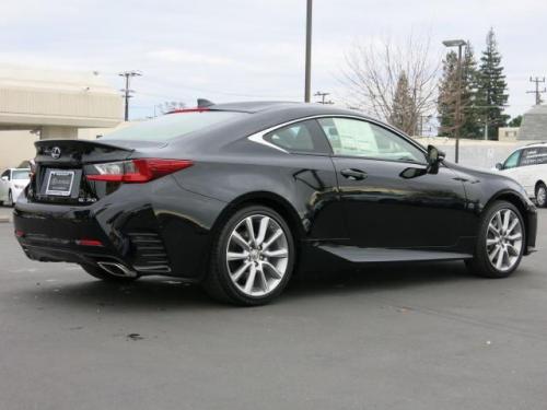 Photo Image Gallery & Touchup Paint: Lexus RC in Obsidian    (212)  YEARS: 2015-2017