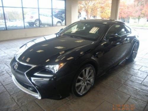 Photo Image Gallery & Touchup Paint: Lexus RC in Obsidian    (212)  YEARS: 2015-2017