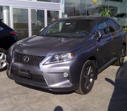 Photo Image Gallery & Touchup Paint: Lexus RX in Nebula Gray Pearl  (1H9)  YEARS: 2012-2015