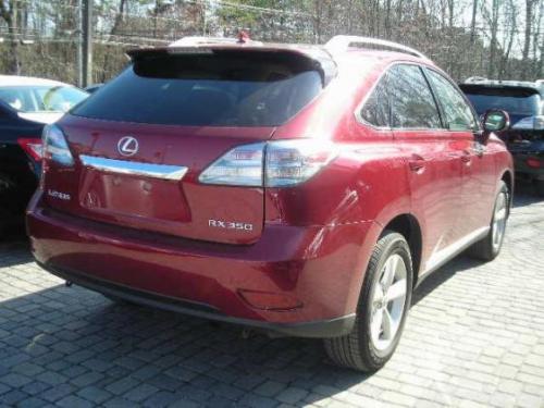 Photo Image Gallery & Touchup Paint: Lexus RX in Matador Red Mica  (3R1)  YEARS: 2010-2012