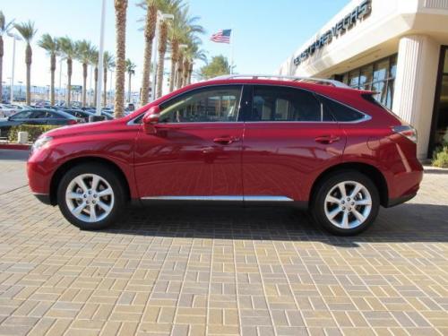 Photo Image Gallery & Touchup Paint: Lexus RX in Matador Red Mica  (3R1)  YEARS: 2010-2012