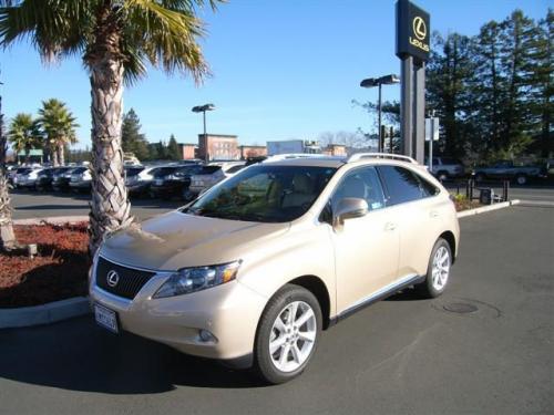 Photo Image Gallery & Touchup Paint: Lexus RX in Golden Almond Metallic  (4T1)  YEARS: 2010-2010