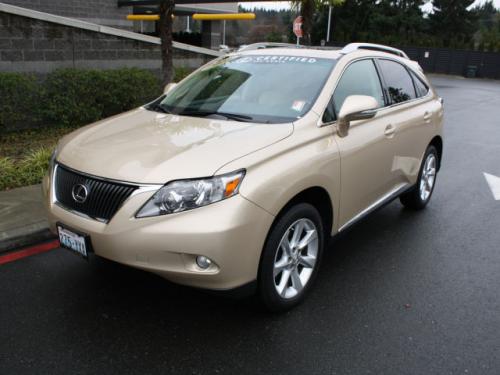 Photo Image Gallery & Touchup Paint: Lexus RX in Golden Almond Metallic  (4T1)  YEARS: 2010-2010