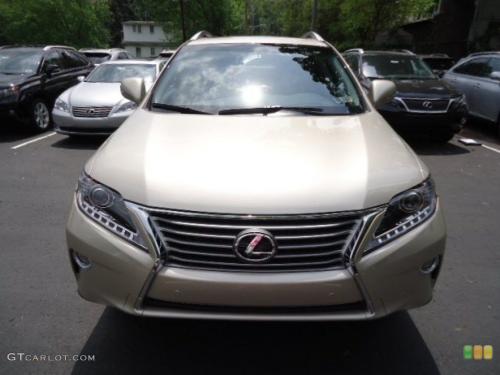 Photo Image Gallery & Touchup Paint: Lexus RX in Satin Cashmere Metallic  (4U7)  YEARS: 2011-2015