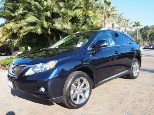 Photo Image Gallery & Touchup Paint: Lexus RX in Black Sapphire Pearl  (8U0)  YEARS: 2010-2010