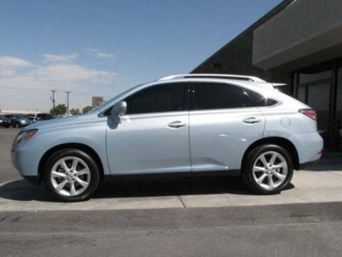 Photo Image Gallery & Touchup Paint: Lexus RX in Cerulean Blue Metallic  (8U9)  YEARS: 2010-2012