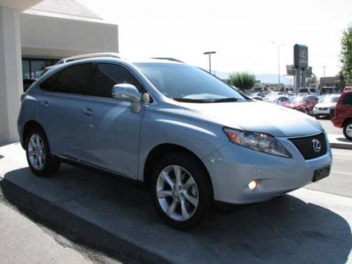 Photo Image Gallery & Touchup Paint: Lexus RX in Cerulean Blue Metallic  (8U9)  YEARS: 2010-2012