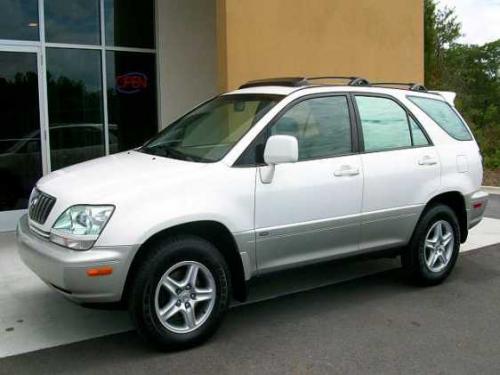 Photo Image Gallery & Touchup Paint: Lexus RX in White Gold Crystal  (065)  YEARS: 2001-2003