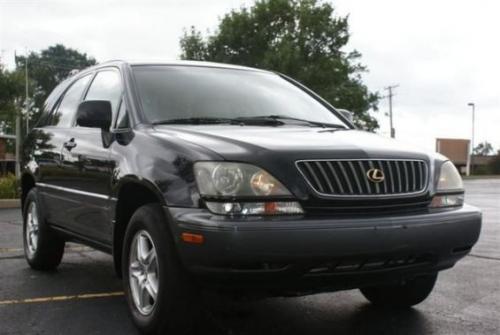 Photo Image Gallery & Touchup Paint: Lexus RX in Black Onyx   (202)  YEARS: 1999-2003