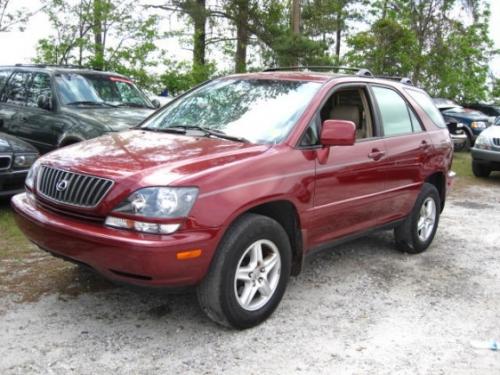 Photo Image Gallery & Touchup Paint: Lexus RX in Venetian Red Pearl  (3M8)  YEARS: 1999-2000