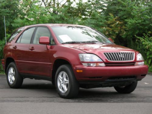 Photo Image Gallery & Touchup Paint: Lexus RX in Venetian Red Pearl  (3M8)  YEARS: 1999-2000
