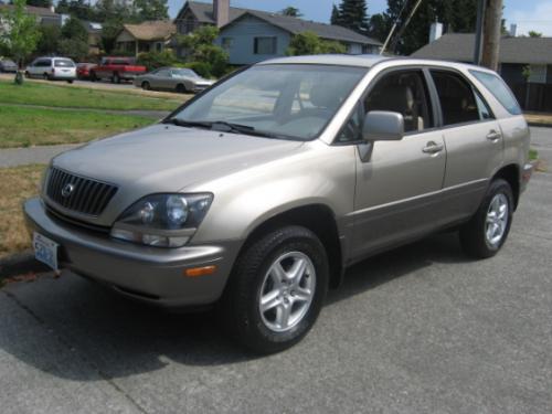 Photo Image Gallery & Touchup Paint: Lexus RX in Burnished Gold Metallic  (4P2)  YEARS: 1999-2003
