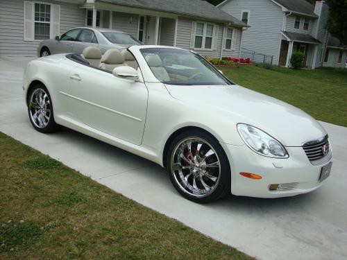 Photo Image Gallery & Touchup Paint: Lexus SC in White Gold Crystal  (065)  YEARS: 2002-2006