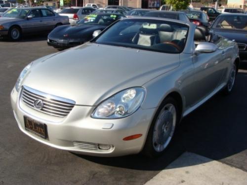 Photo Image Gallery & Touchup Paint: Lexus SC in Millennium Silver Metallic  (1C0)  YEARS: 2002-2005