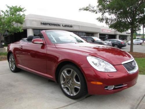 Photo Image Gallery & Touchup Paint: Lexus SC in Matador Red Mica  (3R1)  YEARS: 2006-2010