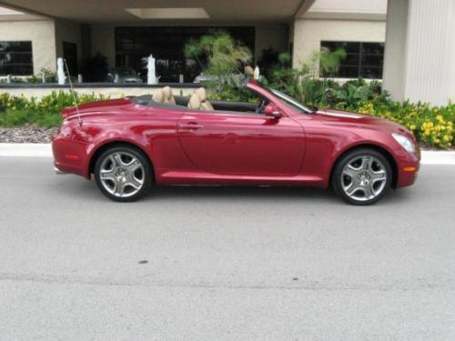 Photo Image Gallery & Touchup Paint: Lexus SC in Matador Red Mica  (3R1)  YEARS: 2006-2010