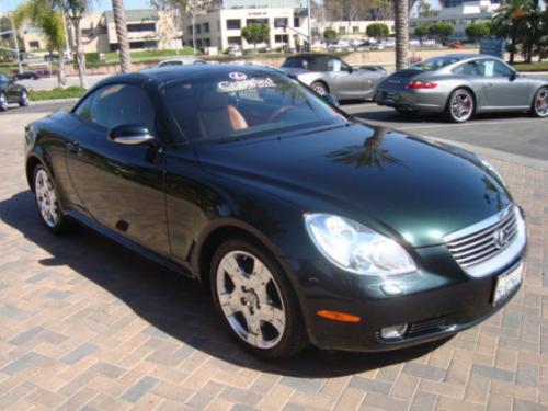 Photo Image Gallery & Touchup Paint: Lexus SC in Midnight Pine Pearl  (6S6)  YEARS: 2002-2005